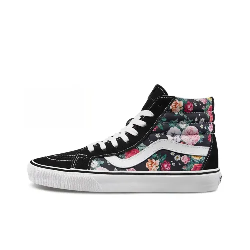 Vans SK8 Reissue High Топ Скейтборд Кроссовки Унисекс Черный