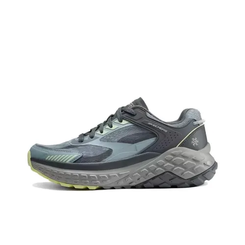 SKECHERS SPORT Повседневный Низкий Топ Темно-Серый Синий Мужской