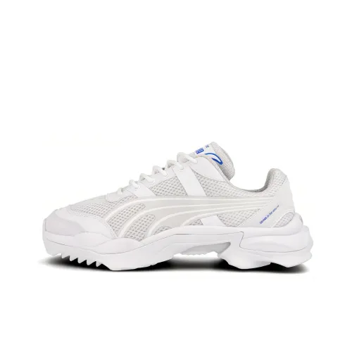 PUMA Nitefo Short Resistant Breathable Lightweight Low-Top Casual Running Shoes Unisex White