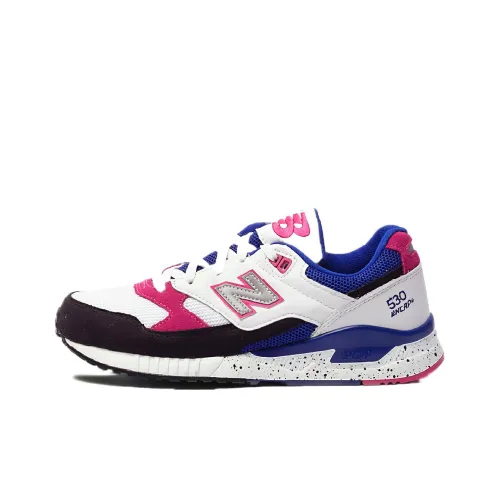 New Balance NB 530 Амортизация Устойчивость к истиранию Покрытие Баланс Низкий Топ Марафон Беговые кроссовки Женские