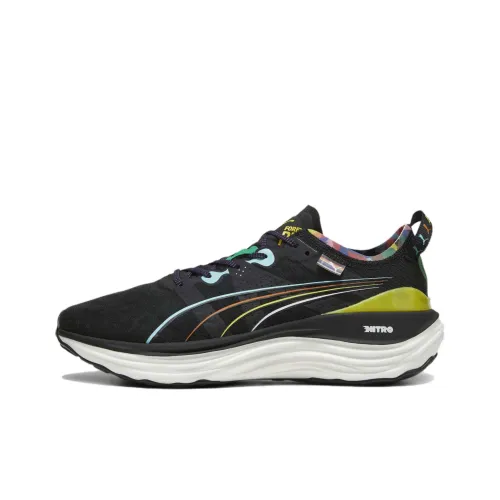 PUMA ForeverRUN противоскользящие низкие беговые кроссовки для мужчин черные