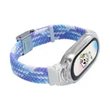 Кнопка Snap, нейлон, светло-фиолетовый, синий