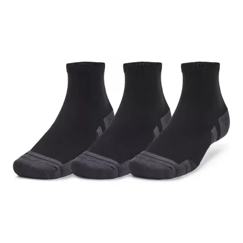 Носки Under Armour Tech, 3 упаковки, черные, унисекс