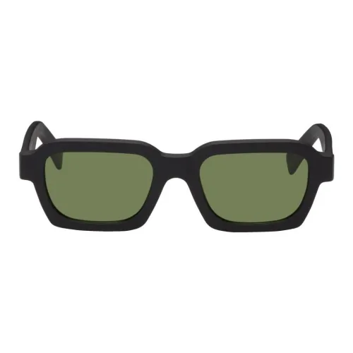 Retrosuperfuture Ацетат Нерегулярная форма Солнцезащитные очки Мужской Черный