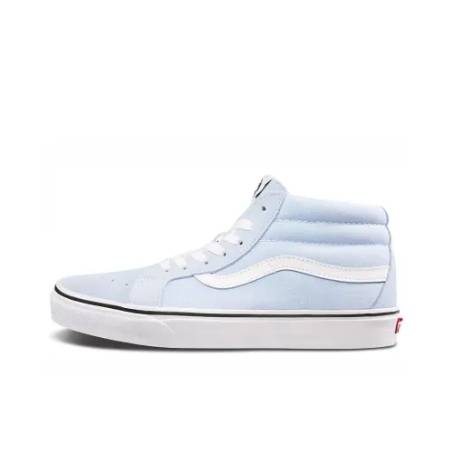 VANS SK8 Non Slip Легкий MID Топ Скейтборд Кроссовки Унисекс Синий