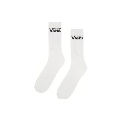 VANS Skate Crew 1 упаковка Белые Мужские Носки до колена