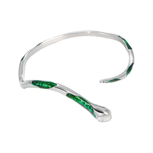 NOMK Mint Mambo Colorful Green Snake Bangles Women's