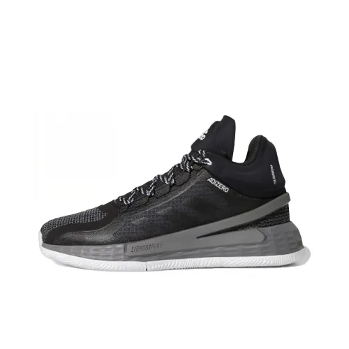 Adidas D Rose 11 Дышащий MID Баскетбольные кроссовки Мужской Черный