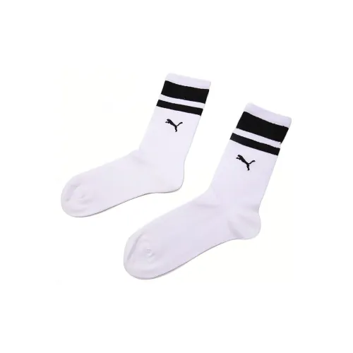 PUMA Белые Унисекс MID Носки до икры