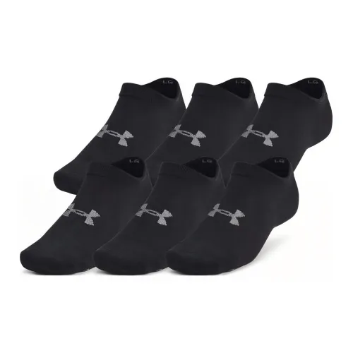 Under Armour Essential 6 пар черных унисекс носков