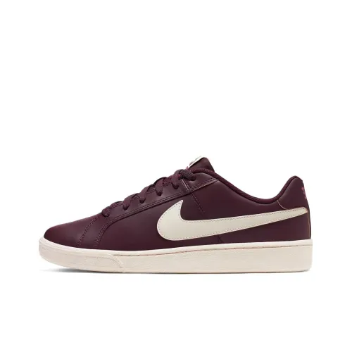 Nike Court Royale Slip-Resistant Low Top Скейтборд Кроссовки Мужские Бордовые