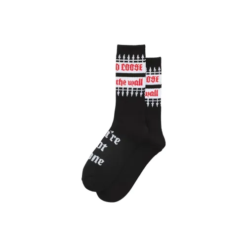 VANS Черные мужские носки MID до икры