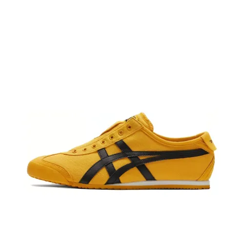 Onitsuka Tiger MEXICO 66 Скейтборд Кроссовки Низкие Топ Желтый Унисекс