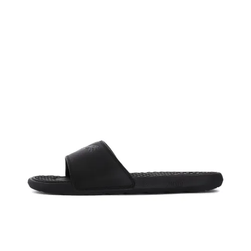 PUMA Cool Cat Резиновая подошва Слипоны Женские Черный Серебряный