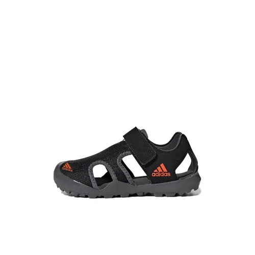 Adidas Captain Toey K Slip-Resistant Children's Sandals Black Infant