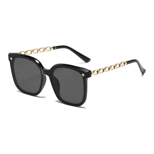 PRETTYALLUSION OVAL SUNGLASSES Женские