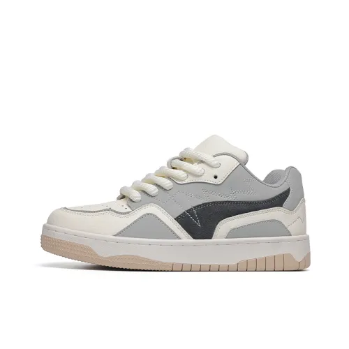 Angelmi Устойчивые к истиранию низкие кроссовки для скейтбординга унисекс серого цвета