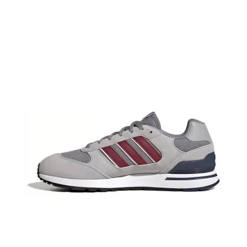Adidas Slip-resistant Abrasion-resistant Low Top Casual Shoes Men's Gray Адидас Противоскользящие Устойчивые к истиранию Низкие Топ Повседневная Обувь Мужская Серый