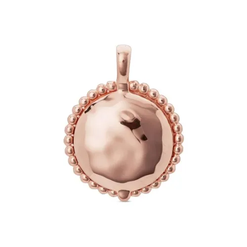 Monica Vinader Серебряный с покрытием из 18K золота шармы подвески женские розовое золото