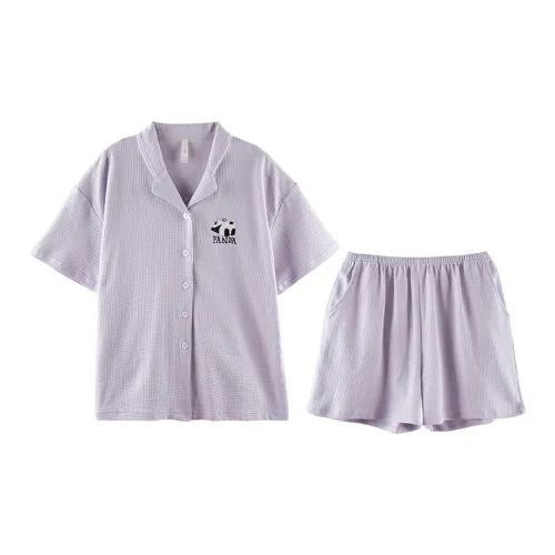 Empowering Words Пижамный комплект женский фиолетовый