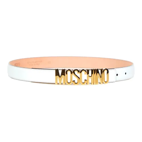 MOSCHINO Кожаные ремни для женщин