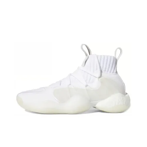 Adidas Originals Crazy BYW X Амортизация Поддержка Высокие Баскетбольные Кроссовки Унисекс Чисто Белый