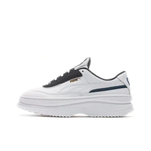 PUMA DEVA CHIC Покрытие Низкие Кроссовки для скейтбординга Женские Белые Черные