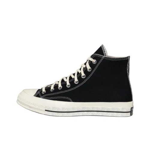 Concepts x Converse Chuck 70 Slip-Resistant Shock Absorbers High Top Skateboard Shoes Unisex Black White
