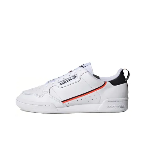 Adidas Originals Continental 80 Low Топ Скейтборд Кроссовки Унисекс Черный с Red Thread