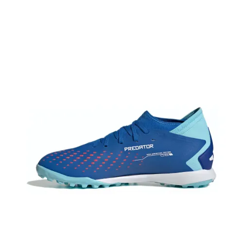 Adidas PREDATOR ACCURACY.3 Футбольные бутсы Низкие Синий с Белым Надпись Унисекс