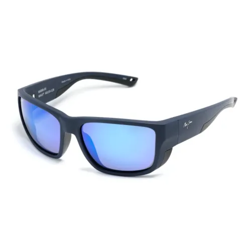 Maui Jim Нерегулярная форма Солнцезащитные очки Мужской Синий