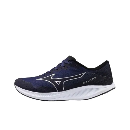 Mizuno Shock Absorbers Slip-Resistant Low Top Беговые кроссовки Мужские Темно-синие