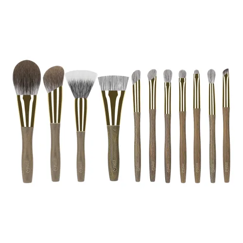 MSQ 11 шт. Зеленое Сандаловое Профессиональное Набор Кистей Beauty Tool Версия 2,0 Щетка Сумка Выбор