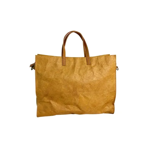 HAWA Сумка через плечо из крафт-бумаги большая унисекс коричневый армейский зеленый