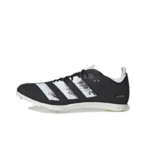 Adidas Adizero Avanti Slip-Resistant Coating Низкий Топ Спринт Беговые Кроссовки Мужские Черные