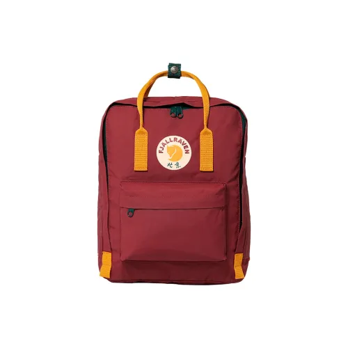 Fjallraven 16L Туристические сумки Виниловый Бычий Красный Унисекс