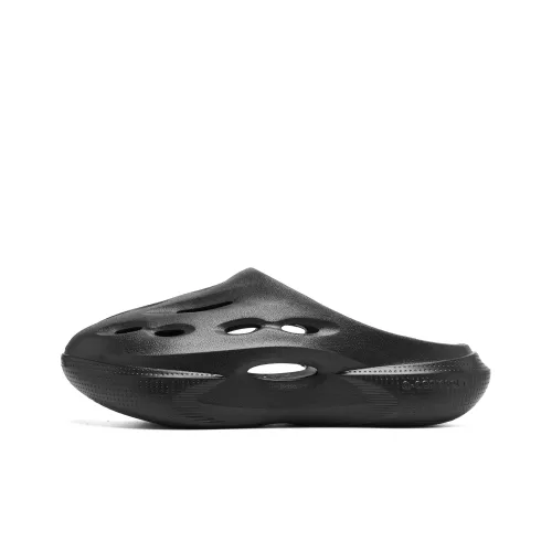 QIAODAN Poison Tooth Slippers Sabo Мужской Черный