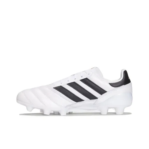 Adidas Copa AG Искусственная трава HG Твердый Ground Противоскользящий Устойчивый к истиранию Футбольные бутсы Унисекс Белый Черный