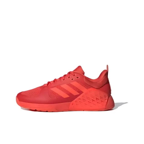 Adidas DROPSET 2 Амортизация Износостойкие Низкие Кроссовки для тренировок Мужские Красные