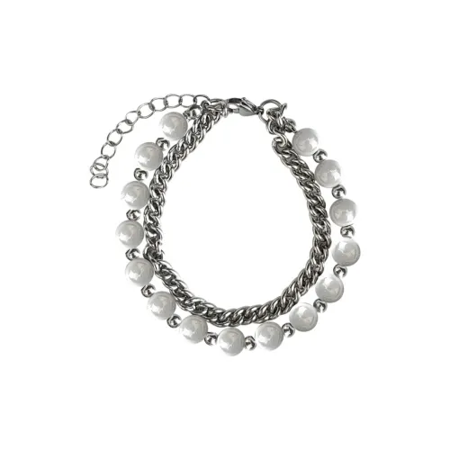 KING OF BLING Сплав Искусственный жемчуг Браслеты Унисекс