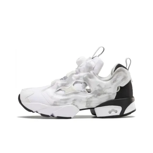 Reebok совместный Instapump Fury Амортизация Низкий Топ Casual Унисекс Белый Серый