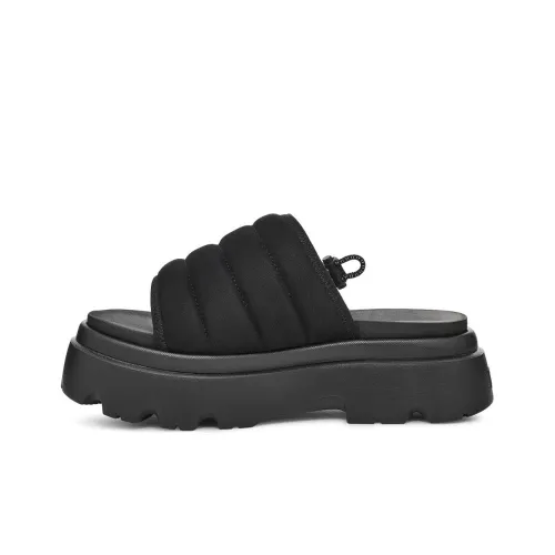 UGG Слипоны Черные Женские