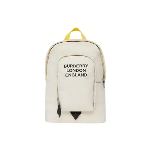 Burberry Холст Рюкзак Большой Мужской Светло-Желтый
