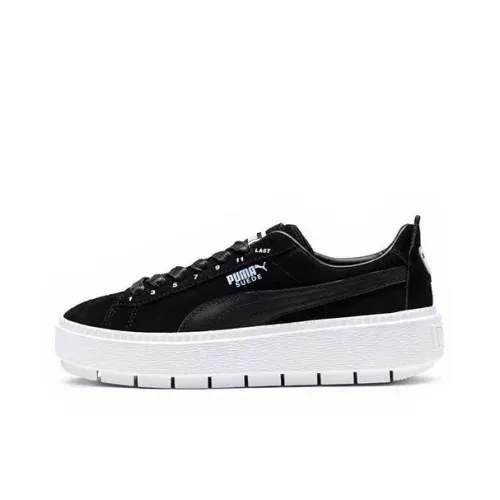 PUMA Platform Trace Черный RIHANNA Низкий Топ Скейтборд Кроссовки Женские Черный