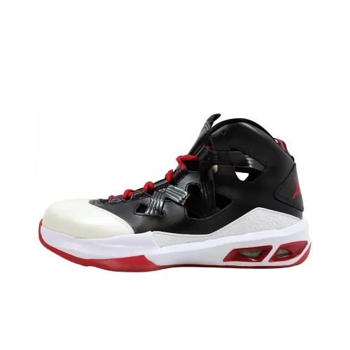 Jordan Melo M9 Slip-resistant Abrasion-resistant MID Топ Винтажные баскетбольные кроссовки Мужской Черный