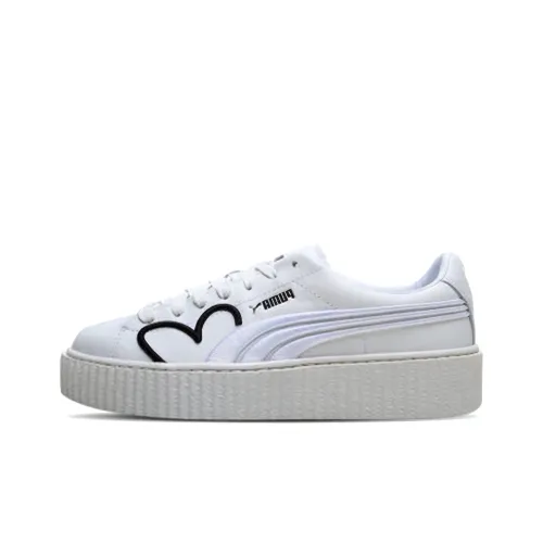 FENTY x PUMA Rihanna Fenty Creeper RIHANNA Low Скейтборд Кроссовки Женские Белые