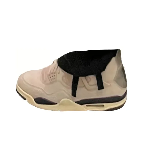 Maniere Usa x Jordan Air Джордан 4 противоскользящий MID Топ Винтажные баскетбольные кроссовки Унисекс Розовый