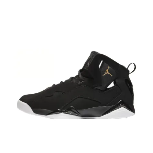 Jordan Air JORDAN 7 True Flight Амортизация Slip-resistant High Top Винтажные баскетбольные кроссовки Мужские