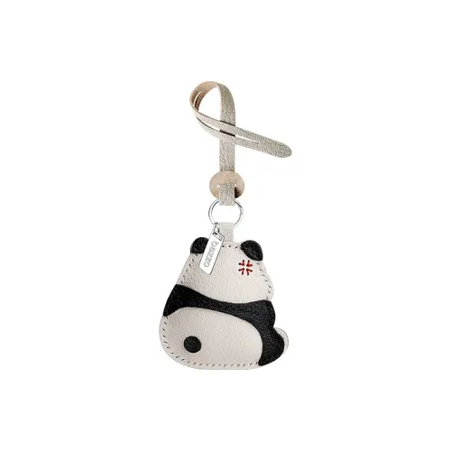 Bezzo Ручная работа Подвески из натуральной овечьей шкуры кожа унисекс черный белый коричневый белый