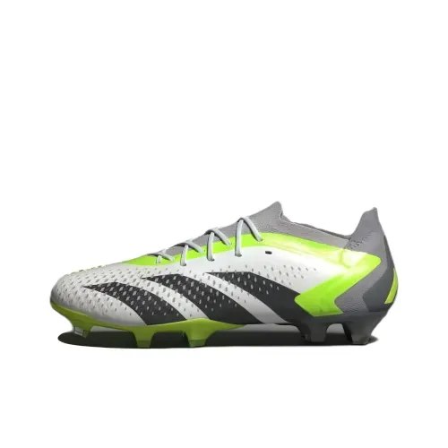 Adidas Predator Accuracy.1 FG Твердое покрытие Искусственные шипы Устойчивые к истиранию Футбольные бутсы Унисекс Серый